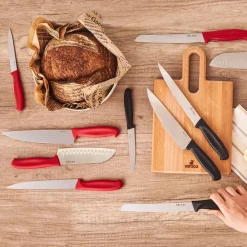 Online Dr. Inox Carving Knife, 20cm, Red Individual Knives