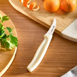 Outlet Dr. Inox Stainless Steel Paring Knife, 17cm, Cream Individual Knives