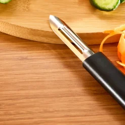 Dr.Inox Side Peeler, Black Kitchen Utensils