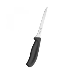 Dr.Inox Stainless Steel Boning Knife, 28cm, Black Individual Knives