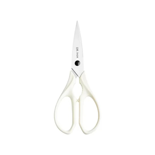 Clearance Dr.Inox Stainless Steel Scissors, Cream Kitchen Utensils