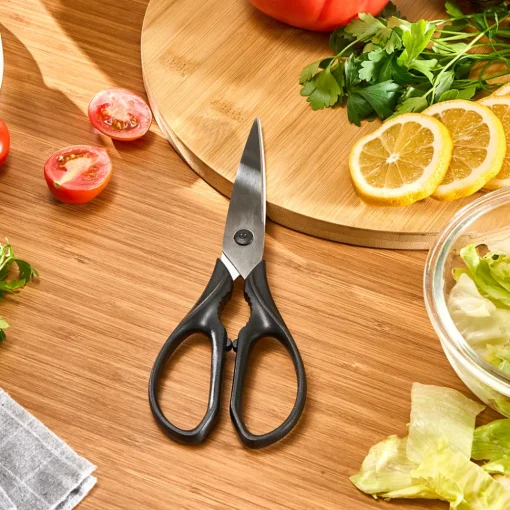 Best Dr.Inox Stainless Steel Scissors, Black Kitchen Utensils