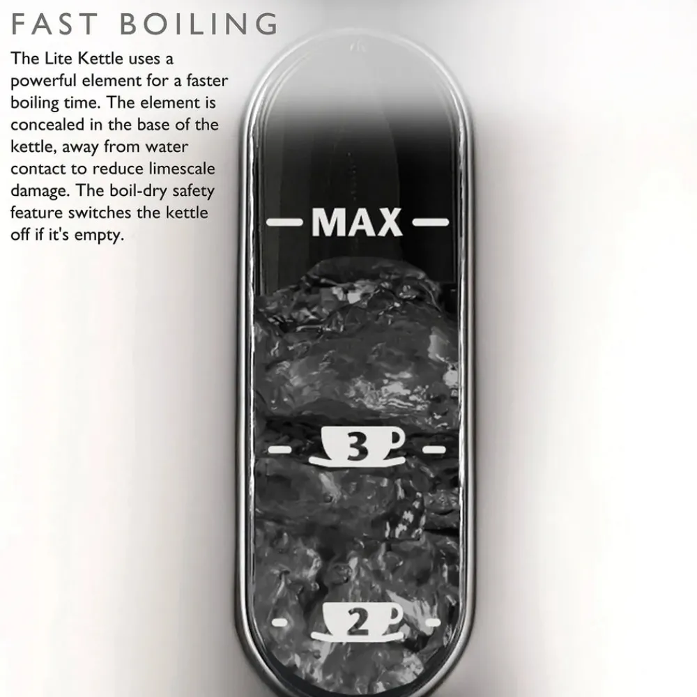 Clearance Duait Jug Kettle, 1L, Black Multi Kettles