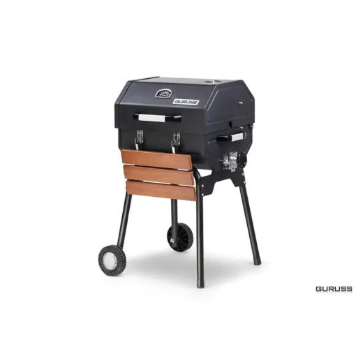 New Guruss Steel Charcoal Barbecue Set, 50cm, Black Bbqs