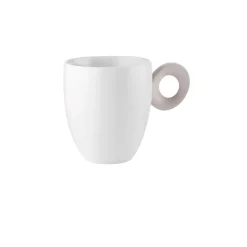 Discount Guzzini Everyday Mug, 250ml, White Brown Mugs