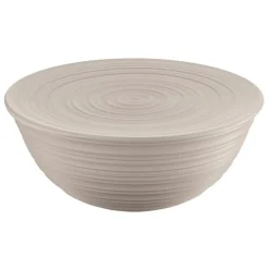 Sale Guzzini Tierra Salad Bowl with Lid, XLarge, Brown Bowls