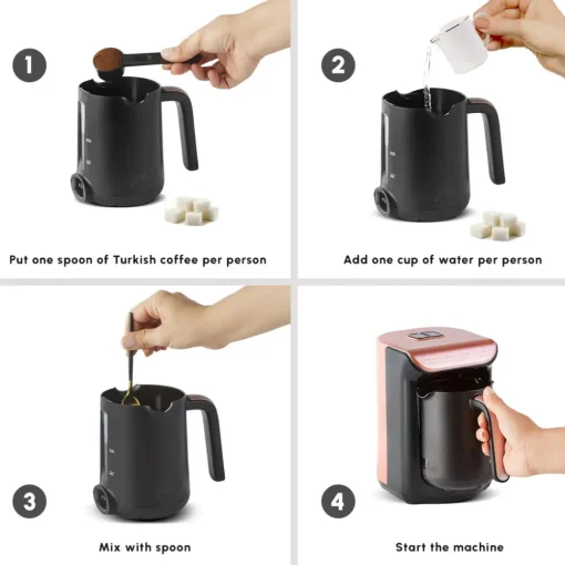 Clearance Hatır Köz Turkish Coffee Maker, 535W, Turkish Coffee Maker|Coffee Machines