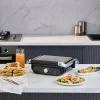 New Grilliant 1366H Stainless Steel Body Sandwich Toaster & Grill Maker with Removable Cast Plates, 2000W, Inox Sandwich Toasters