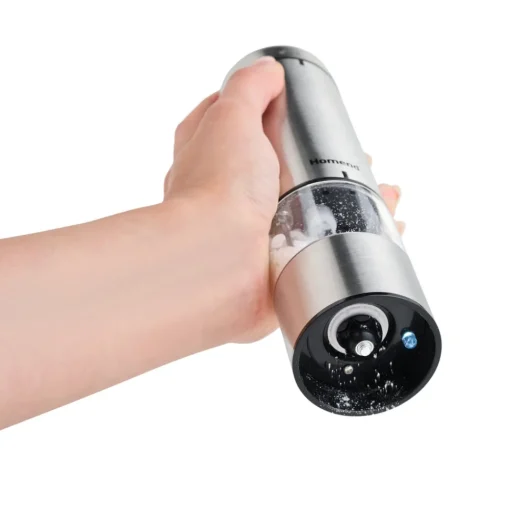 Grindgo 6005UK Electric Salt & Pepper Grinder, Salt And Pepper Shakers