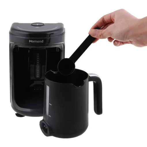 Sale Homend Pottoman 1840UK Turkish Coffee Maker, 450ml, 535W, Black Coffee Machines