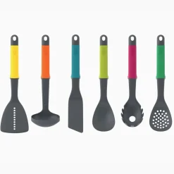 Clearance Joseph joseph Elevate Carousel 6 Piece Kitchen Utensil Set, Multi Kitchen Utensils