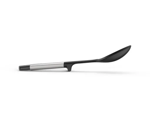 Best Joseph Joseph Elevate Stainless Steel Silicone Solid Spoon, Black Grey Kitchen Utensils