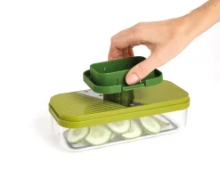 New Joseph Joseph Multi-prep Compact 4-piece Grater & Slicer, Multicolour Kitchen Gadgets