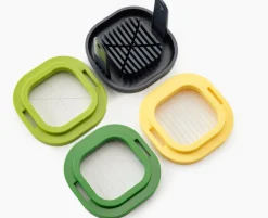 Clearance Joseph Joseph Multi-Prep Mini 3-Piece Vegetable Chopper, Multicolour Kitchen Gadgets