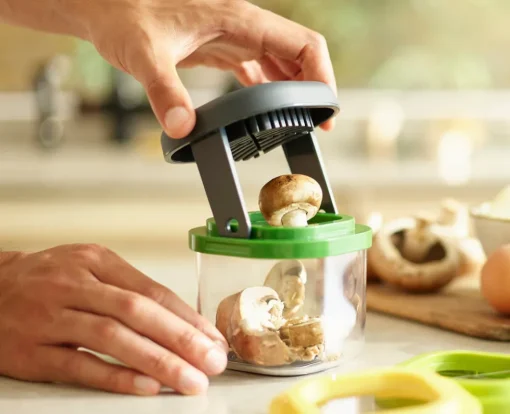 Clearance Joseph Joseph Multi-Prep Mini 3-Piece Vegetable Chopper, Multicolour Kitchen Gadgets