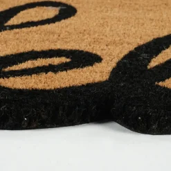Online Kaşmir Rugs 7/24 Patterned Hello Coco Door Mat, 45cmx75cm, Multi Door Mats