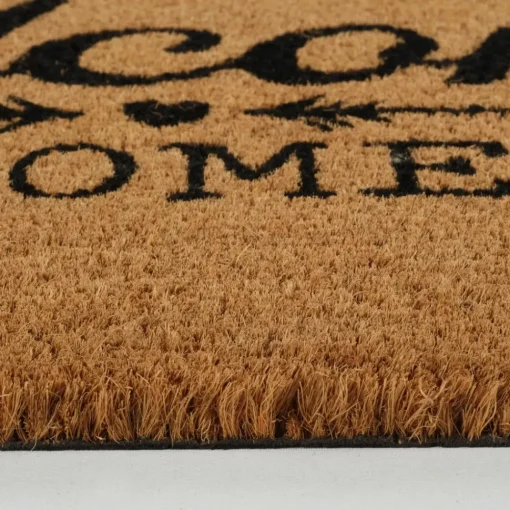 Clearance Kaşmir Rugs 7/24 Welcome Home Coco Door Mat, 45cmx75cm, Multi Door Mats