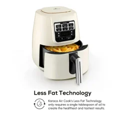 Best Air Cook XL 2 in 1 Air Fryer with Stew Function, 4L, 1550W, Starlight Air Fryers