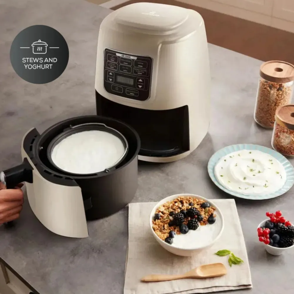 Best Air Cook XL 2 in 1 Air Fryer with Stew Function, 4L, 1550W, Starlight Air Fryers