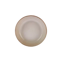 New Aria Reactive Glaze Pasta Bowl, 20cm, Beige Pasta Bowls