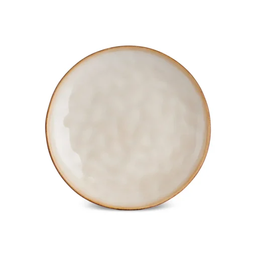 Sale Aria Reactive Glaze Dessert/Side Plate, 16cm, Beige Side Plates