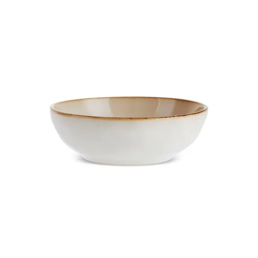 Aria Reactive Glaze Snack Bowl, 12cm, Beige Bowls