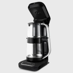Çaysever Robotea Pro 4 in 1 Talking Automatic Glass Tea Machine, Water Heater, and Filter Coffee Brewing Machine, 2500W, Tea Machines