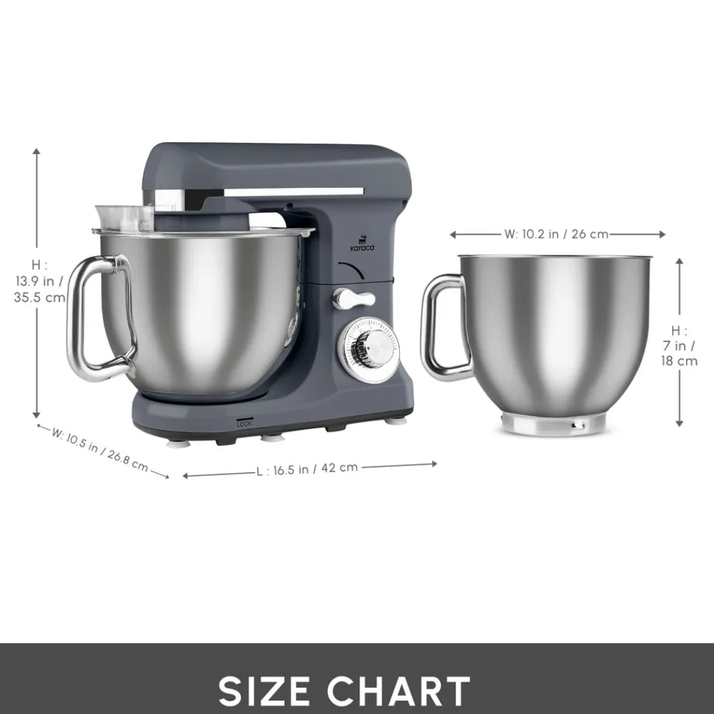 Sale Blendburst Stand Mixer, 5.7L, 1400W, Stand Mixers