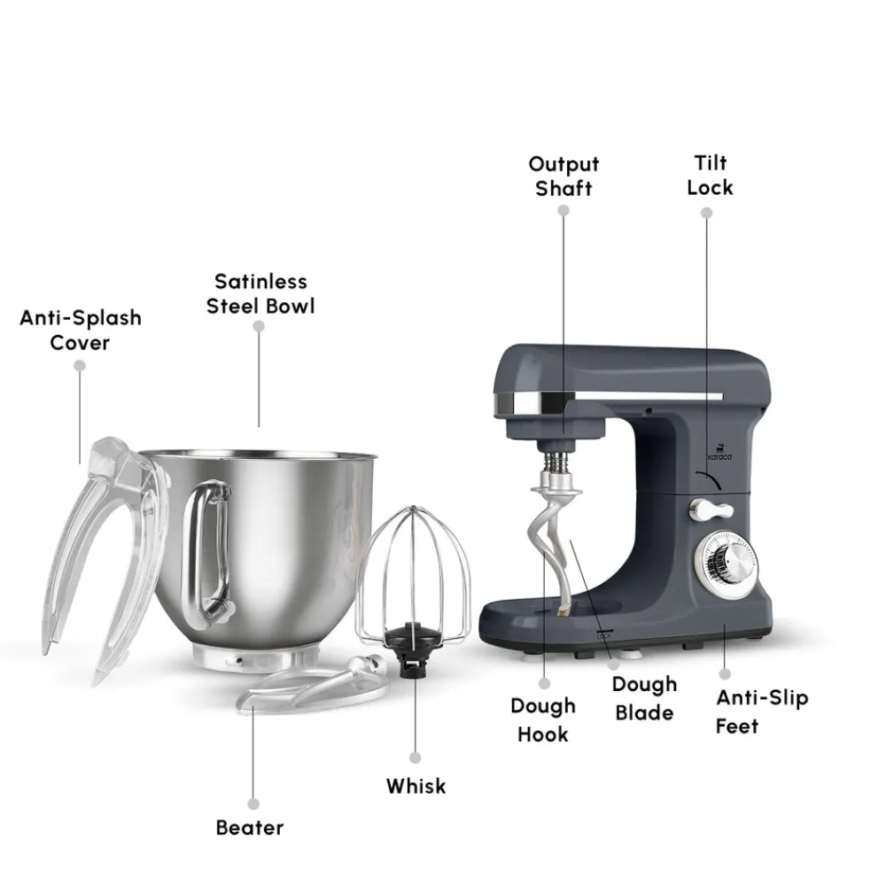 Sale Blendburst Stand Mixer, 5.7L, 1400W, Stand Mixers