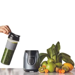 Discount Blendfit Go Personal Smoothie Blender, 2x 600ml Bottle, 550W, Anthracite Blenders