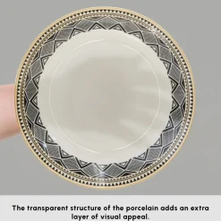 Online Bone China Globe 26-Piece Serveware Set for 6 People, Multi See All Serveware Sets|Forever Bone China Serveware Sets