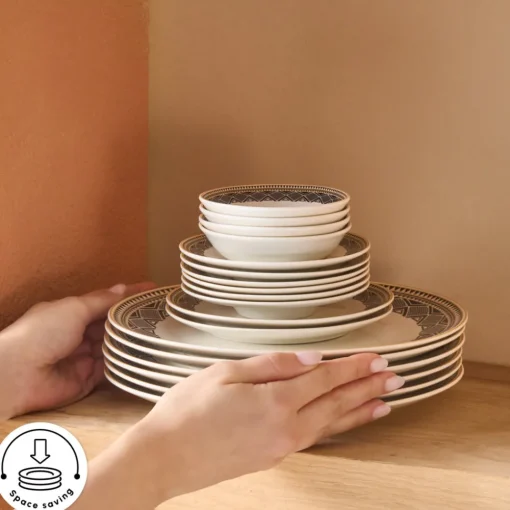 Online Bone China Globe 26-Piece Serveware Set for 6 People, Multi See All Serveware Sets|Forever Bone China Serveware Sets