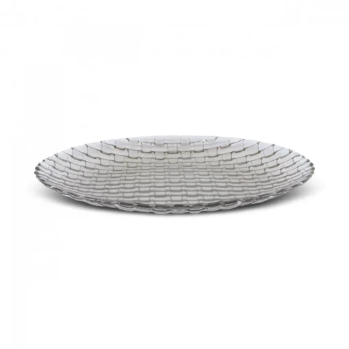 Best Braid Lustrous Glass Side Plate, 21cm, Side Plates
