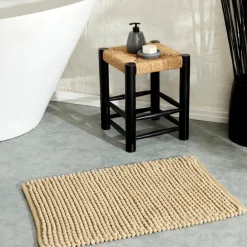 Hot Bubbles Chenille Bath Mat, 50cmx80cm, Green Bath Mats