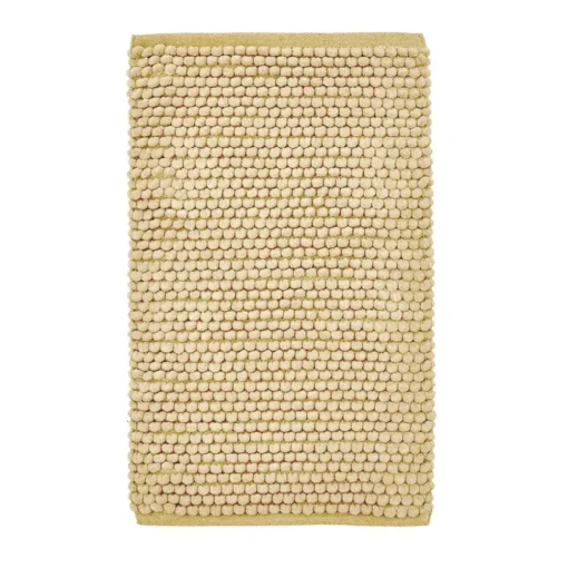 Hot Bubbles Chenille Bath Mat, 50cmx80cm, Green Bath Mats