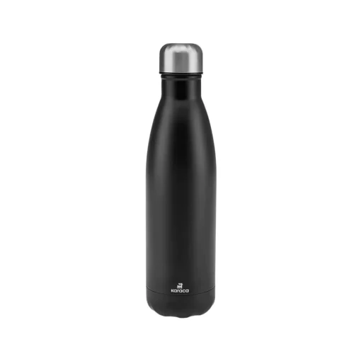 Hot Burkes Colourful Stainless Steel Flask, 500ml, Black Stainless Steel Flasks