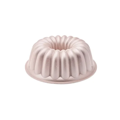 Hot Cake Pro Lina Aluminium Cast Decorative Bundt Cake Tin, 25.5cm, Rosegold Cake Tins
