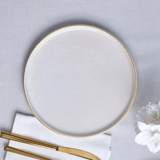 Best Calvin Ceramic Appetizer Plate, 23cm, Multi Serving Platters