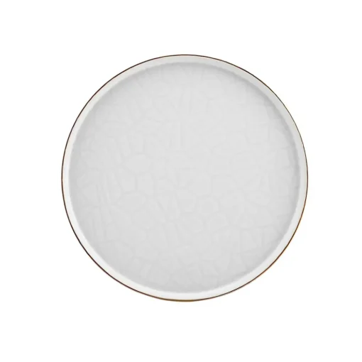 Best Calvin Ceramic Appetizer Plate, 23cm, Multi Serving Platters