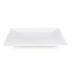 New Carmen Trend Porcelain Side Plate, 22cm, White Side Plates