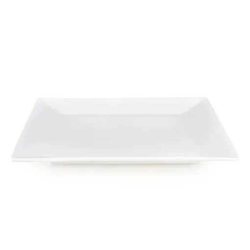 New Carmen Trend Porcelain Side Plate, 22cm, White Side Plates