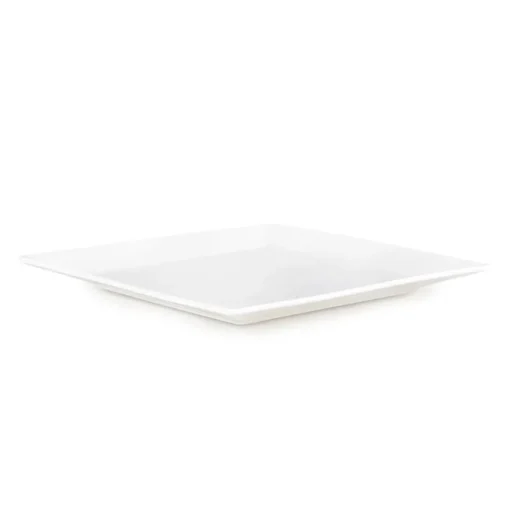 New Carmen Trend Porcelain Side Plate, 22cm, White Side Plates