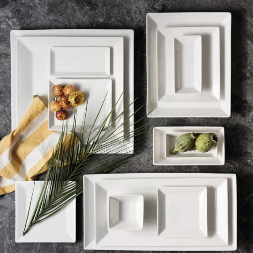 Carmen Trend Porcelain Snack Bowl, 9cm, White Bowls