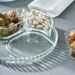 Hot Carpi 5-Piece Serveware Set, Transparent See All Serveware Sets|Glass Serveware Sets