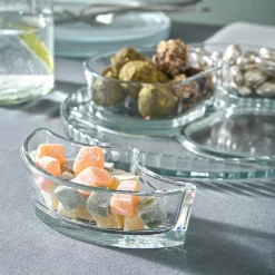 Hot Carpi 5-Piece Serveware Set, Transparent See All Serveware Sets|Glass Serveware Sets