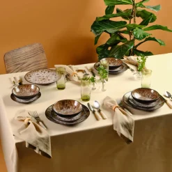 Online Catania 12-Piece Reactive Glaze Dinner Set for 4 People, Multi See All Dinner Sets|Reactive Glaze Dinner Sets