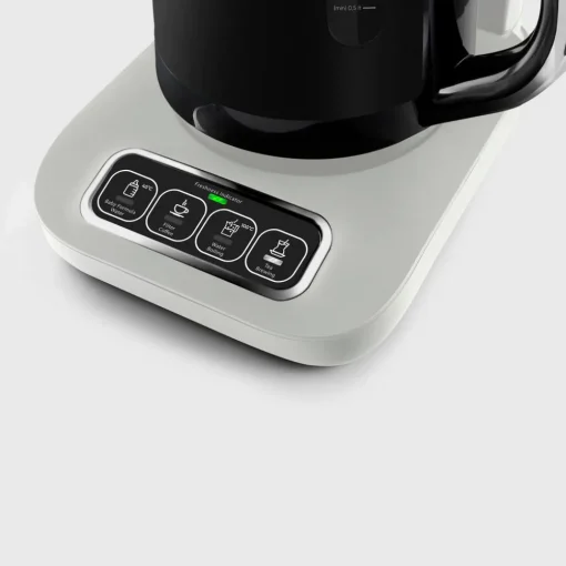 Online Caysever Robotea Pro 4 in 1 Talking Automatic Tea Maker Kettle and Filter Coffee Maker, 2500W, Starlight Tea Machines