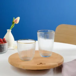 Discount Charm 6 Piece Tumbler Glass Set, 295ml Tumbler Glasses