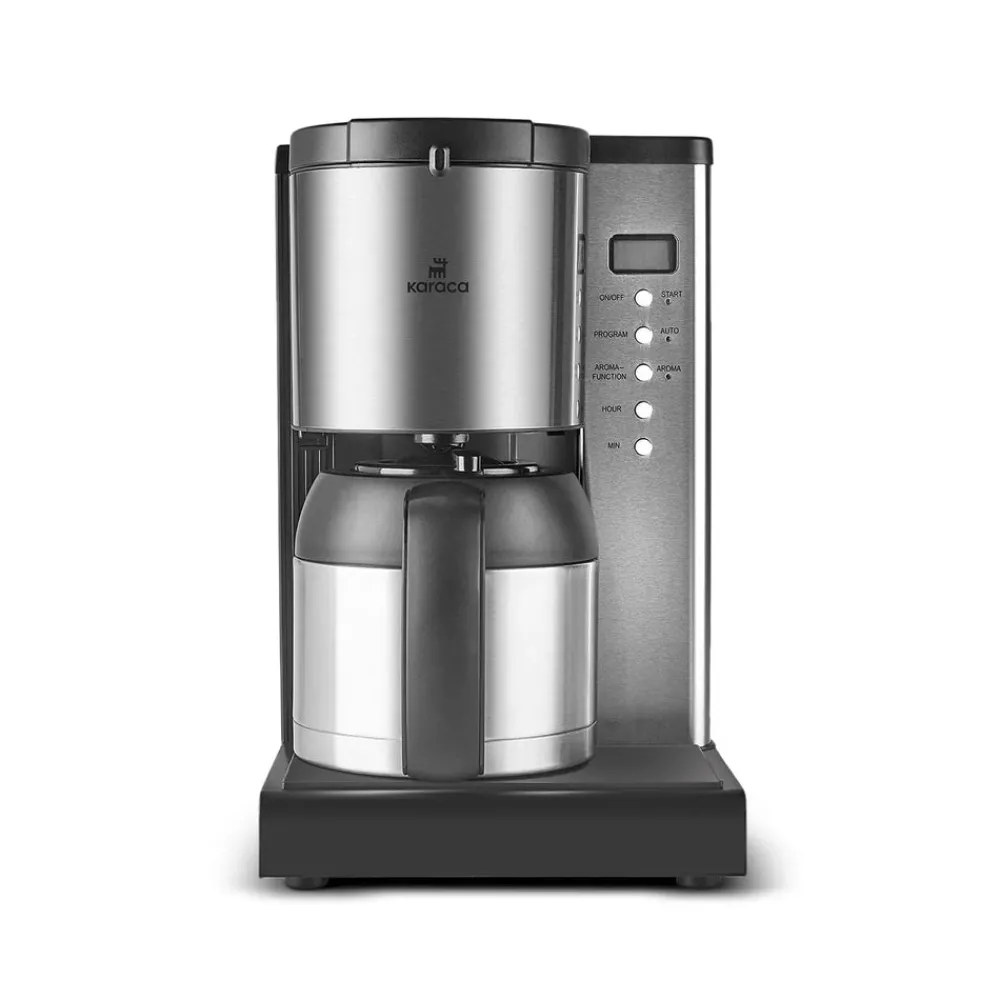 Hot Coffee Art Aroma Thermal Carafe Filter Coffee Machine, 1.2L, 1000 W, Inox Coffee Machines|Filter Coffee Machines