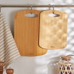 Best Defne 2 Piece Bamboo Chopping Board, Wood Chopping Boards